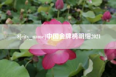 鹤壁中国金牌榜明细2021