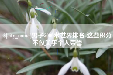 鹤壁男子5000米世界排名-这些积分不仅关乎个人荣誉