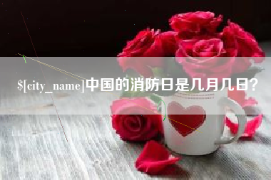 鹤壁中国的消防日是几月几日？