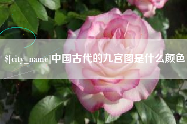 鹤壁中国古代的九宫图是什么颜色