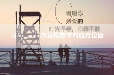 鹤壁九宫格数字对应方位图