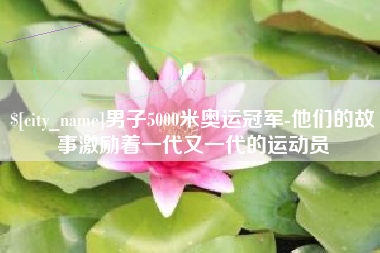 鹤壁男子5000米奥运冠军-他们的故事激励着一代又一代的运动员