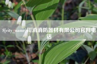 鹤壁川消消防器材有限公司官网电话