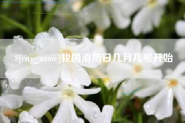 鹤壁我国消防日几月几号开始
