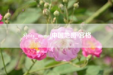 鹤壁中国地图9宫格