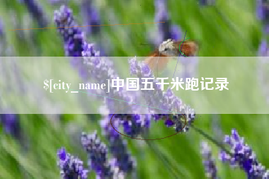 鹤壁中国五千米跑记录