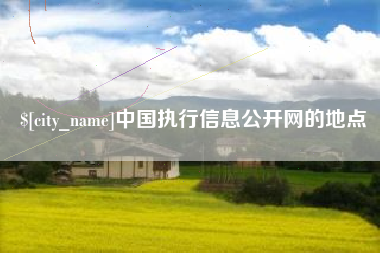 鹤壁中国执行信息公开网的地点