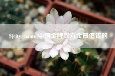 鹤壁中国金牌哪六金最值钱的