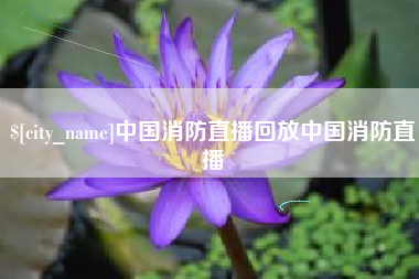 鹤壁中国消防直播回放中国消防直播