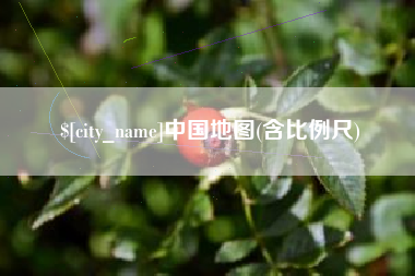 鹤壁中国地图(含比例尺)