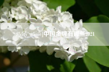 鹤壁中国金牌有哪些2021