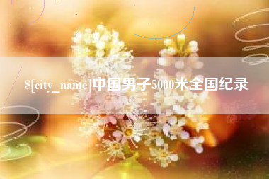 鹤壁中国男子5000米全国纪录